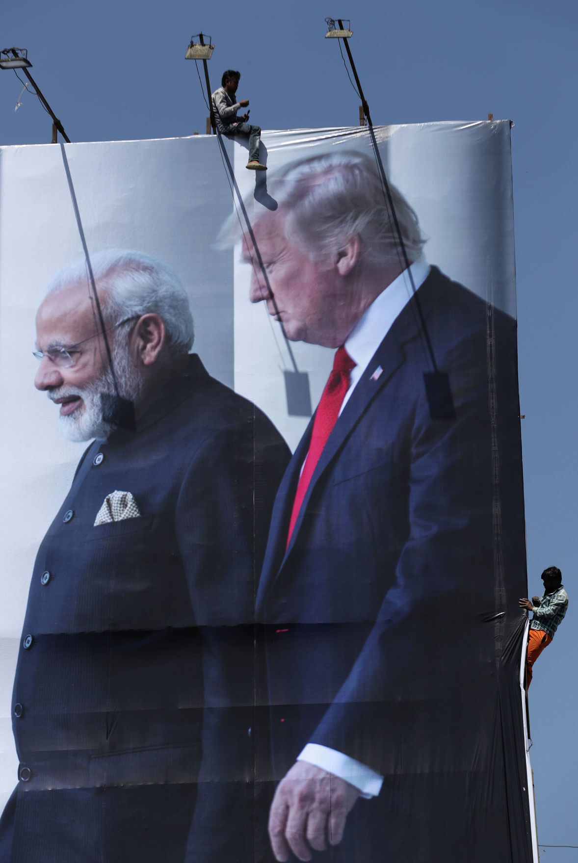 APTOPIX India US Trump